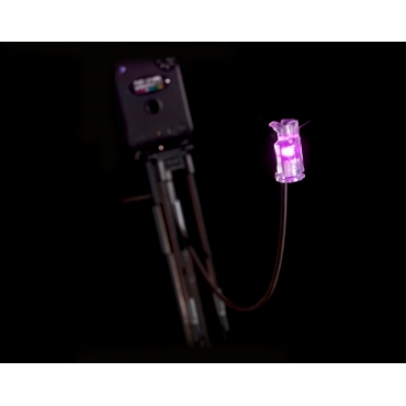 Delkim NiteLite Pro Illuminating LED Hanger Purpura